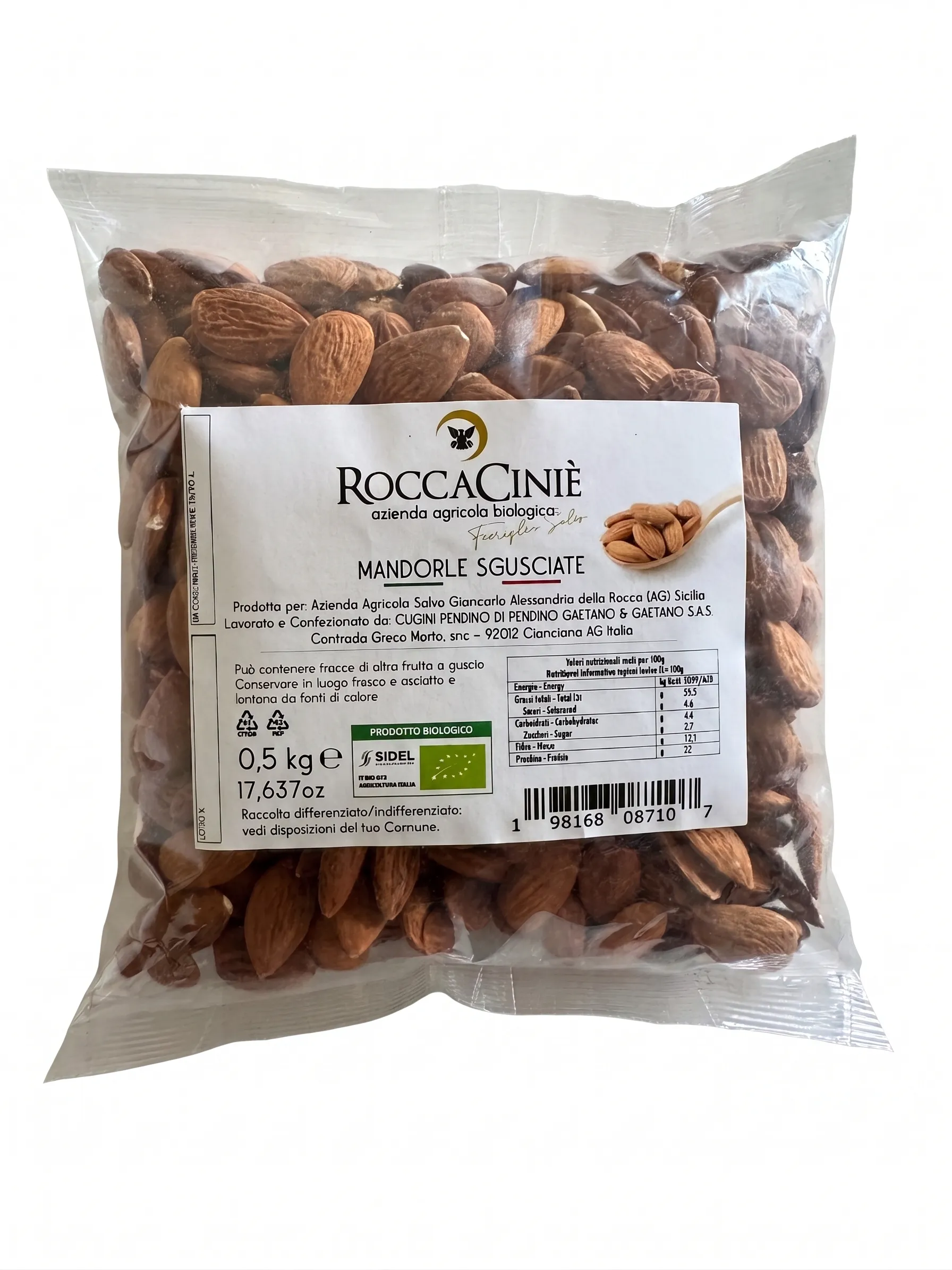 Almendras Peladas RoccaCiniè